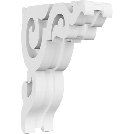 Ekena Millwork Rotherham Architectural Grade PVC Corbel, 1 7/8"W X 4"D X 6"H CORP01X04X06RO